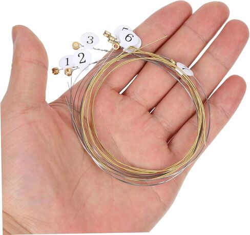 7 String String Lyre Harp Replacement Strings Durable Metal for Broad Compatibility Easy Installation and Rich Sound for Lyre Harp Maintenance and Repair in Saudi Arabia
