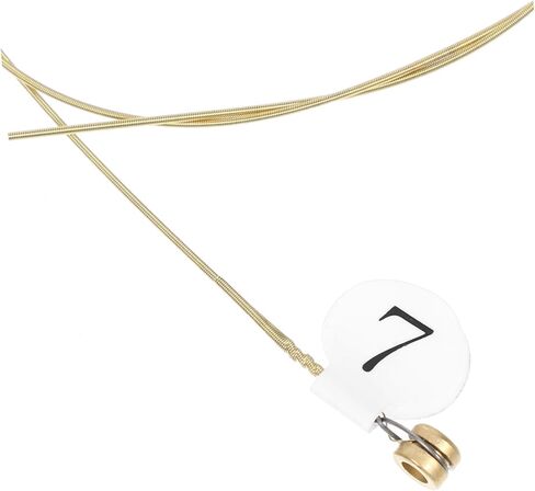 7 String String Lyre Harp Replacement Strings Durable Metal for Broad Compatibility Easy Installation and Rich Sound for Lyre Harp Maintenance and Repair in Saudi Arabia