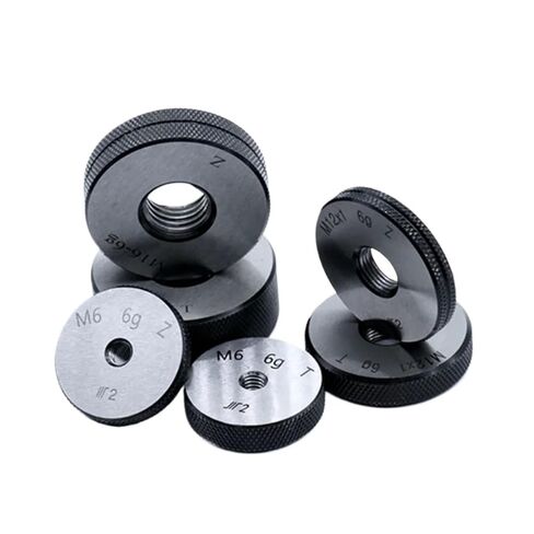 Threaded Ring Gauge/Plug Gauge Smooth (1 and 1 M1-M33) M1*0.25 6g TZ(UNS1-14 T Z) in Saudi Arabia