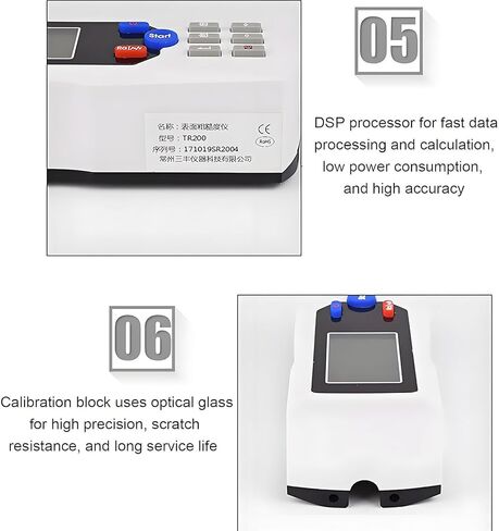 Handheld Digital Profilometer, 0.001um High Precision Surfaces Roughness Tester, Measuring Range 160μm, 100 Data Storage, for Roughness Measurement of Various Components in Saudi Arabia