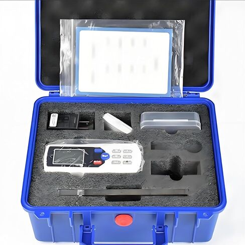 جهاز اختبار خشونة الأسطح، مقياس رقمي مزود بشاشة LCD ومسبار ماسي، دقة عالية 160 ميكرومتر، جهاز اختبار خشونة الأسطح للأجزاء المعدنية الميكانيكية in Saudi Arabia