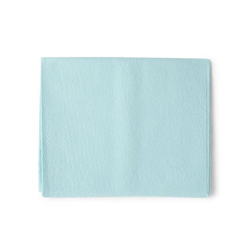 ملاءات McKesson Drape Sheets - مستلزمات طبية للاستعمال مرة واحدة، ستائر مناديل ورقية للفحوصات البدنية - أزرق، طبقتان، 48 بوصة × 40 بوصة، 100 قطعة in Saudi Arabia