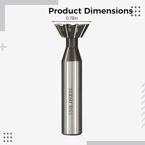 20 Cm Diameter Router, Dovetail Slots, Carbide Cutter in Kuwait