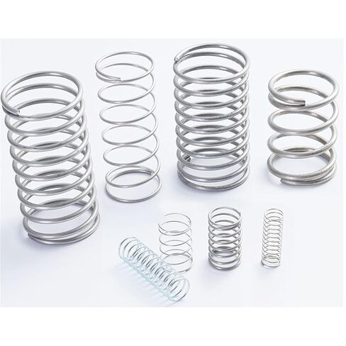 Spring,Compression Spring, 65Mn Spring Steel Compression Y Type Cylidrical Coil Rotor Return Pressure Compressed Wire Diameter 1.2mm in Saudi Arabia