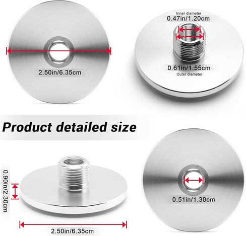 1/2-28 إلى 3/4-16 2.5 ضياء. محول فلتر زيت الالمنيوم - ملولب، in Kuwait
