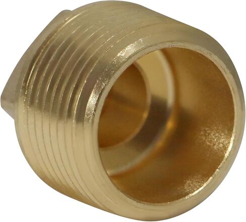 2 قطعة XFITTING 3/4 بوصة ذكر NPT PIPE PLUG، رأس مربع، نحاس، زيت الوقود، الغاز، الماء in Saudi Arabia
