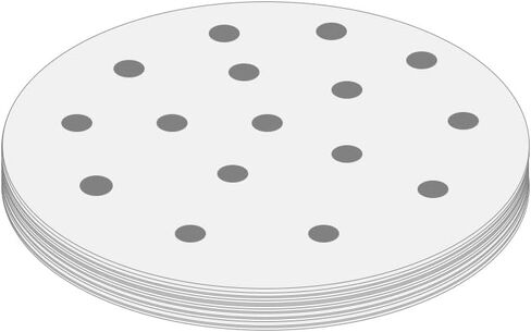 Winco HBP-PR130 Perforated Round 5-Inch-Diameter Patty Paper, 500 Sheets in Saudi Arabia