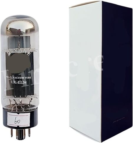 UK-EL34 UKEL34 Tube Upgrade EL34 EL34C 6CA7 6P3P 6L6 HiFi Audio Tube Amplifier kit DIY(2pcs Matched Pair) in Saudi Arabia