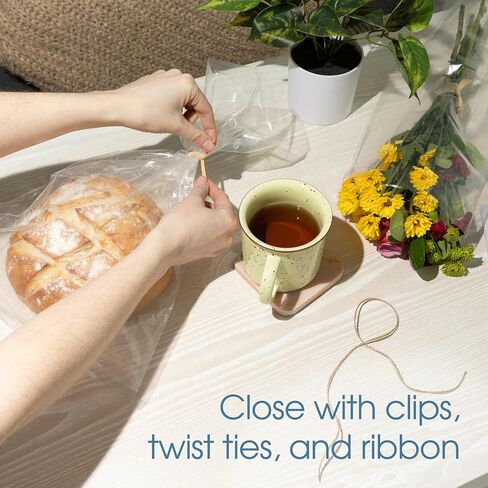 18" X 24" Open-End Flat Poly Bags (100 Count) No Adhesive Strip - 2 Mil Clear Plastic Bags for Packaging, Shipping, Storage - Spartan Industrial in Kuwait