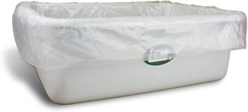 LEM Products Plastic Meat Lug Liners, Food Grade Low-Density Polyethylene (LDPE), 25 Count, Clear in Kuwait