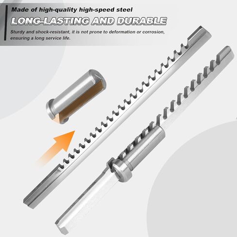 Keyway Broach Kit Keyway Broach Precision Sets with 5 Broaches 18 Bushings and 7 Shims 30pcs for Metalworking and Manufacturing in Kuwait