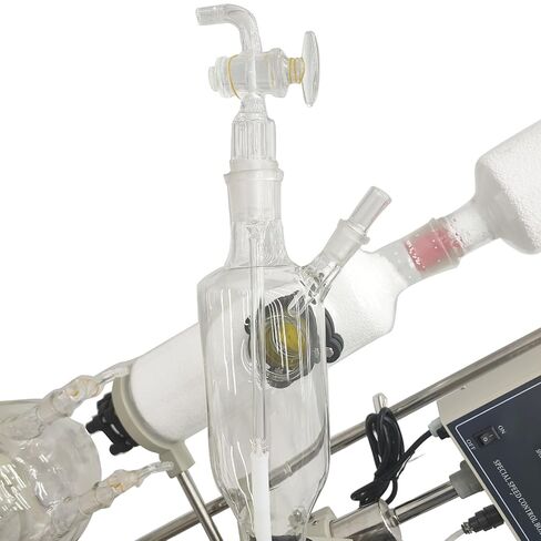 10L Rotary Evaporator, 304 Stainless Steel,High Borosilicate GG3.3 Glass,Vacuum Conditions, for Concentration, Crystallization, Drying, Separation, and Solvent Recovery, etc in Kuwait