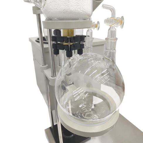 10L Rotary Evaporator, 304 Stainless Steel,High Borosilicate GG3.3 Glass,Vacuum Conditions, for Concentration, Crystallization, Drying, Separation, and Solvent Recovery, etc in Kuwait