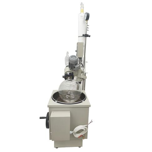 10L 110V Lab Rotary Vacuum Evaporator with Water Bath 10-120rpm Speed Lab Evaporation Equipment Rotary Evaporator for Use with Vacuum Pumps and Coolers Without Plug in Kuwait