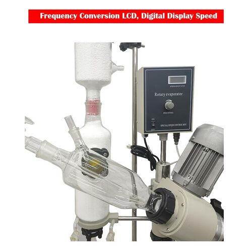 10L Rotary Evaporator Manual Lifting Lab Rotavapor with Intelligent Control Temperature System 110V Digital Speed Control Vacuum Vaporizer for Efficient Evaporation of Solvents Concentration in Kuwait