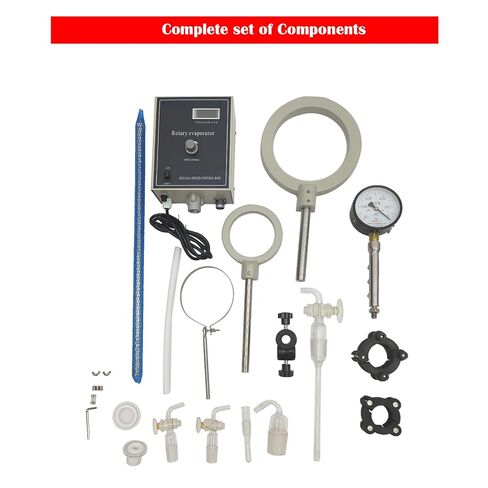 10L Rotary Evaporator Manual Lifting Lab Rotavapor with Intelligent Control Temperature System 110V Digital Speed Control Vacuum Vaporizer for Efficient Evaporation of Solvents Concentration in Kuwait