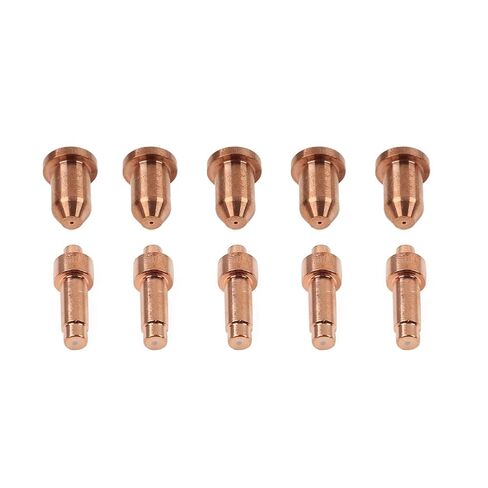 Plasma Nozzle Tips Cutting Torch Electrode Consumables Copper for XT40 XT30 249926 249927 10Pcs in Saudi Arabia