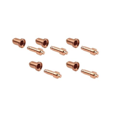 Plasma Nozzle Tips Cutting Torch Electrode Consumables Copper for XT40 XT30 249926 249927 10Pcs in Saudi Arabia