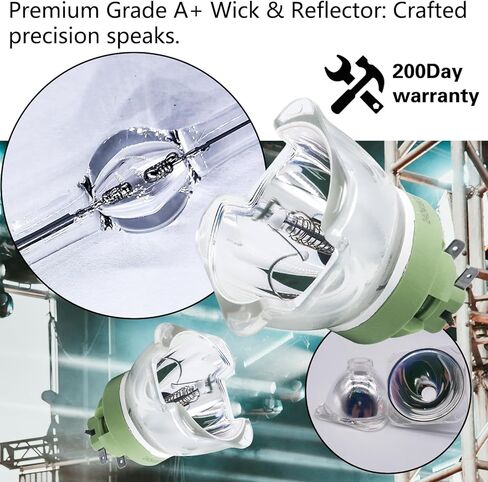 Universal 18R 380W Stage Light Stage Moving Head Light, Premium Quality Replacement Bulb High-Precision Reflector Cup, Innovative A+ Lamp Core Replacement Bulb in Saudi Arabia
