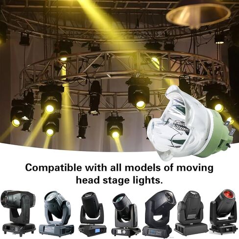 Universal 18R 380W Stage Light Stage Moving Head Light, Premium Quality Replacement Bulb High-Precision Reflector Cup, Innovative A+ Lamp Core Replacement Bulb in Saudi Arabia