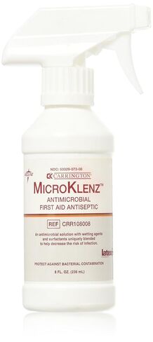 Microklenz 8 Oz Antimicrobial Wound Cleanser (CA108008) Category: Specialty Dressings Woundcare Products in Saudi Arabia