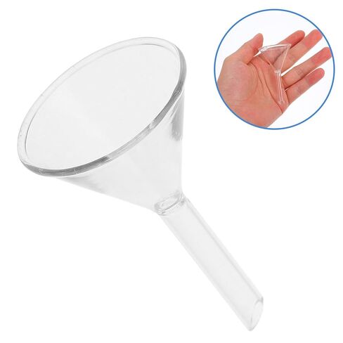 3pcs Glass Funnel for Laboratory Use Lightweight Design for Precise Liquid Pouring and Filtering for Bottle Filling and Scientific Applications in Saudi Arabia