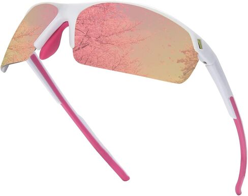 نظارة شمسية مستقطبة للسكان للرجال ، واللف حول نظارات الشمس الرياضية خفيفة الوزن TR90 Frame UV400 (الأخضر) in Kuwait