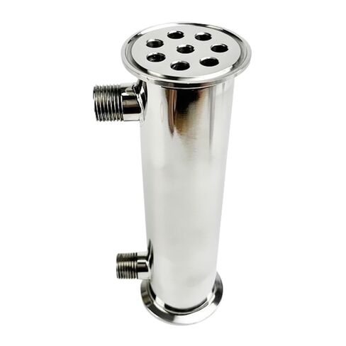 2 بوصة (51 مم) OD64، مكثف مزيل للبلغم/التقطير مع خيط ذكر 1/2 بوصة، 8 أنابيب داخل المعرف 8 مم، الطول 200 مم، ارتداد in Kuwait