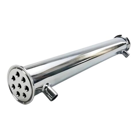 مكثف تقطير ثلاثي المشبك FlangeOD64mm 2 بوصة، ارتداد، مزيل البلغم L-400mm مع خيط أنثى 1/4 بوصة (خيط أنثوي) in Kuwait