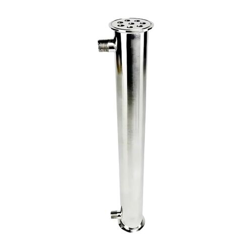 2inchOD64mm,Tri Clamp Dephlegmator/Condenser with 1/2" Male Or 1/4" Female Thread for Distillation,8 Pipes Inside ID 8mm,H-400mm(0.25inch Female) in Saudi Arabia