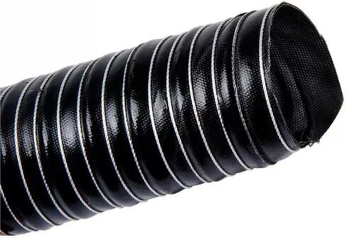 Flexible Insulated Air Duct Hose 2" 3" 4" 5" 6" - Automotive Intake & Brake Cooling Ducting, Silicone Vacuum Hose for Industrial Fumes (115mm/4.5") in Saudi Arabia