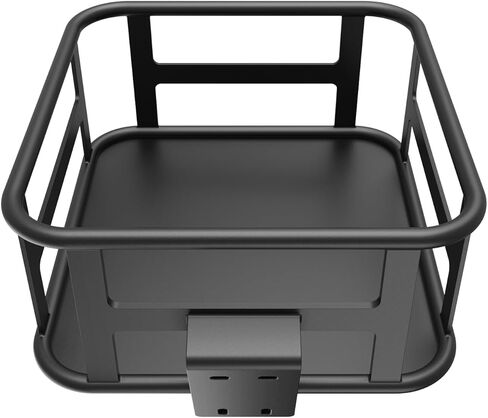 Heybike Electric Bike Front Basket & Rear Basket, Large-Capacity Removable Cargo Rack, Heavy-Duty Metal E-Bike Basket for Adult Ebikes, Groceries, Pets, Shopping, Camping & Commuting in Saudi Arabia