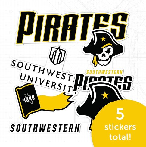 ملصق جامعة صبار الصحراء الجنوبية الغربية SU Pirates شارات الفينيل زجاجة مياه للكمبيوتر المحمول سجل قصاصات السيارة T2 (النوع 2-2) in Saudi Arabia