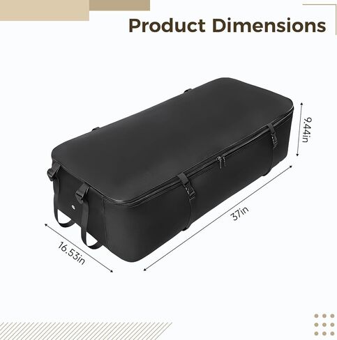 Premium Paddleboard Backpack, Travel Bag, Heavy-Duty Nylon, Multiple Straps, Black in Kuwait