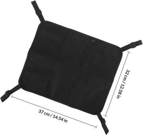 Surfboard Deck Mesh Bag with Buckle Paddleboard Sundries Organizer Kayak Deck Storage Pouch for Water Sports and Stand-up Paddleboarding in Saudi Arabia