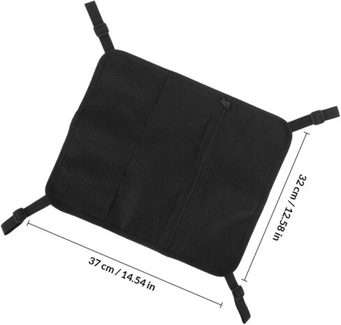 balacoo Paddleboard Mesh Storage Bag with Buckle Deck Organizer Pouch, Small Boat and Paddleboard Carrying Net Bag for Water Sports Accessories in Saudi Arabia