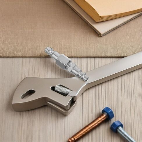 Luxshiny 10pcs Npt 1/4 Air Compressor Quick Connect Fittings Set – Male and Female Thread Pneumatic Hose Couplers – Push-to-connect Air Pneumatic Tube Connectors for Industrial and Workshop in Kuwait