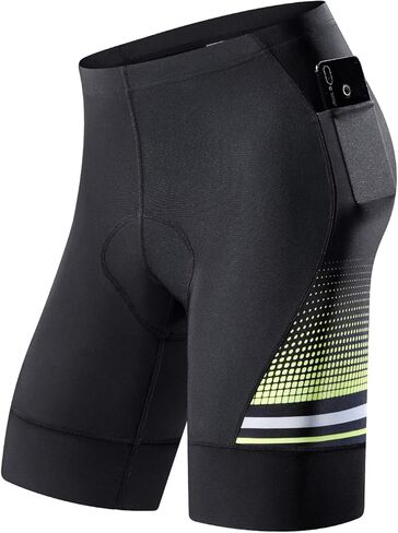 Qualidyne Men للدراجات الداخلية للدراجات 4D شورت الدراجة المبطنة MTB بطانة الدراجة السوائل الداخلية ركوب الدراجات التنفس in Kuwait