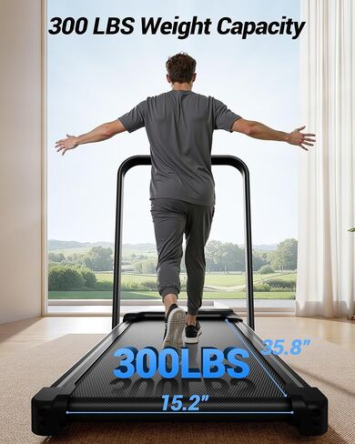 CURSOR FITNESS 3-in-1 Walking Pad Treadmill with 15% Incline 0.6-6.2MPH Foldable Quiet Walking Pad for Home Office 2.5HP Under Desk Compact Treadmill with 300LBS Capacity in Kuwait