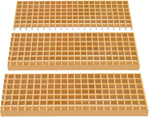 3 قطع من غطاء شبكة تصريف الخندق، مقاس 31.49 بوصة × 10.62 بوصة × 1.49 بوصة، أغطية خندق خارجية لشبكة الصرف الصحي، شبكة تصريف أرضية لممر الرصيف والصرف الصحي in Kuwait