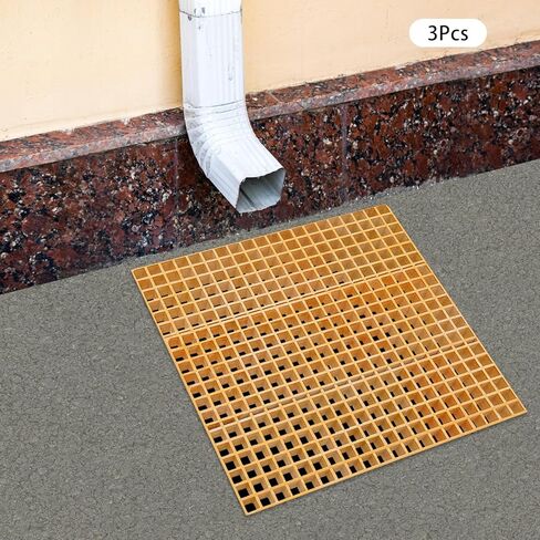 3 قطع من غطاء شبكة تصريف الخندق، مقاس 31.49 بوصة × 10.62 بوصة × 1.49 بوصة، أغطية خندق خارجية لشبكة الصرف الصحي، شبكة تصريف أرضية لممر الرصيف والصرف الصحي in Kuwait