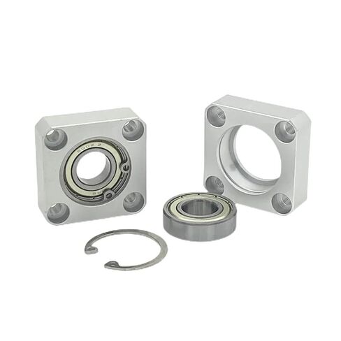 1PCS Flange Square Bearing seat Single with Assembly Direct Installation Without retaining Ring in Stock(6900ZZ-11-10) in Saudi Arabia