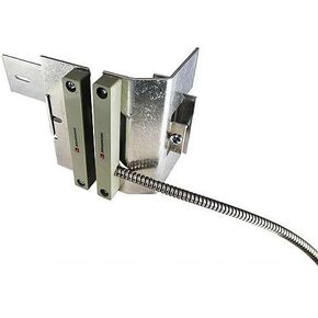 MSS-106S Overhead Door Contact Closed Loop, Rail Mount, 36" Armored Cable, Grey in Kuwait