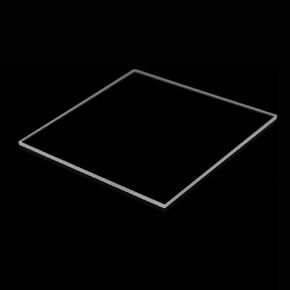 1 Pcs Optical Glasses,Fused Quartz Plates,Fused Silica Glass,Quartz Glass Sheet (Laboratory UV-Vis Grade, 85 x 85 x 1.5 mm) in Kuwait