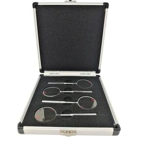 0.25/0.50/0.75/1.00 Optometry Trial Jackson Cross Cylinder Set Diopters Optics Lens/w Case in Kuwait