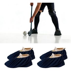 Slide Board Booties for Smooth Gliding (Reusable, Washable) Shoe Covers Compatible with All Fitness Hockey Slide Boards Slip Over Shoe Design in Saudi Arabia