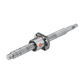 RM2505 BallScrew SFU2505 200-2550 mm 25mm Ball Screw C7 with 2505 2510 Flange Single/Double Nut BK/BF20 end machined(SFU2510 Single nut,1450mm) in Kuwait