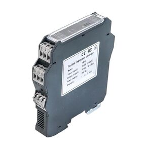 1pcs 18-30V DC Resistance Pt100 Input Analog 0-10V Output Temperature Signal Converter PT1000-50-300C PT100-200-850C(Out 4-20MA_T 0-400C) in Kuwait