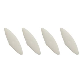 Bumper Kit of Toilet Seat, Replacement Repair Part K-1133070 Toilet Seat Bumpers Service Compatible with Kohler Toilet k-4636 k-4713, Pack of 4, White in Kuwait