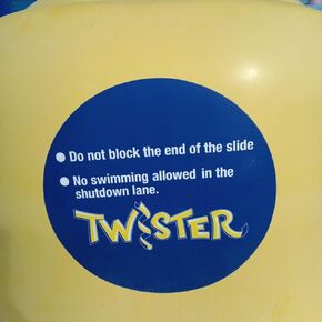 CCL Elation Twister slide decal in Kuwait